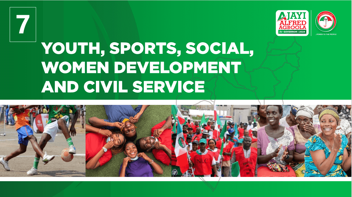 Youth, Sports, Social, Women Development and Civil Services